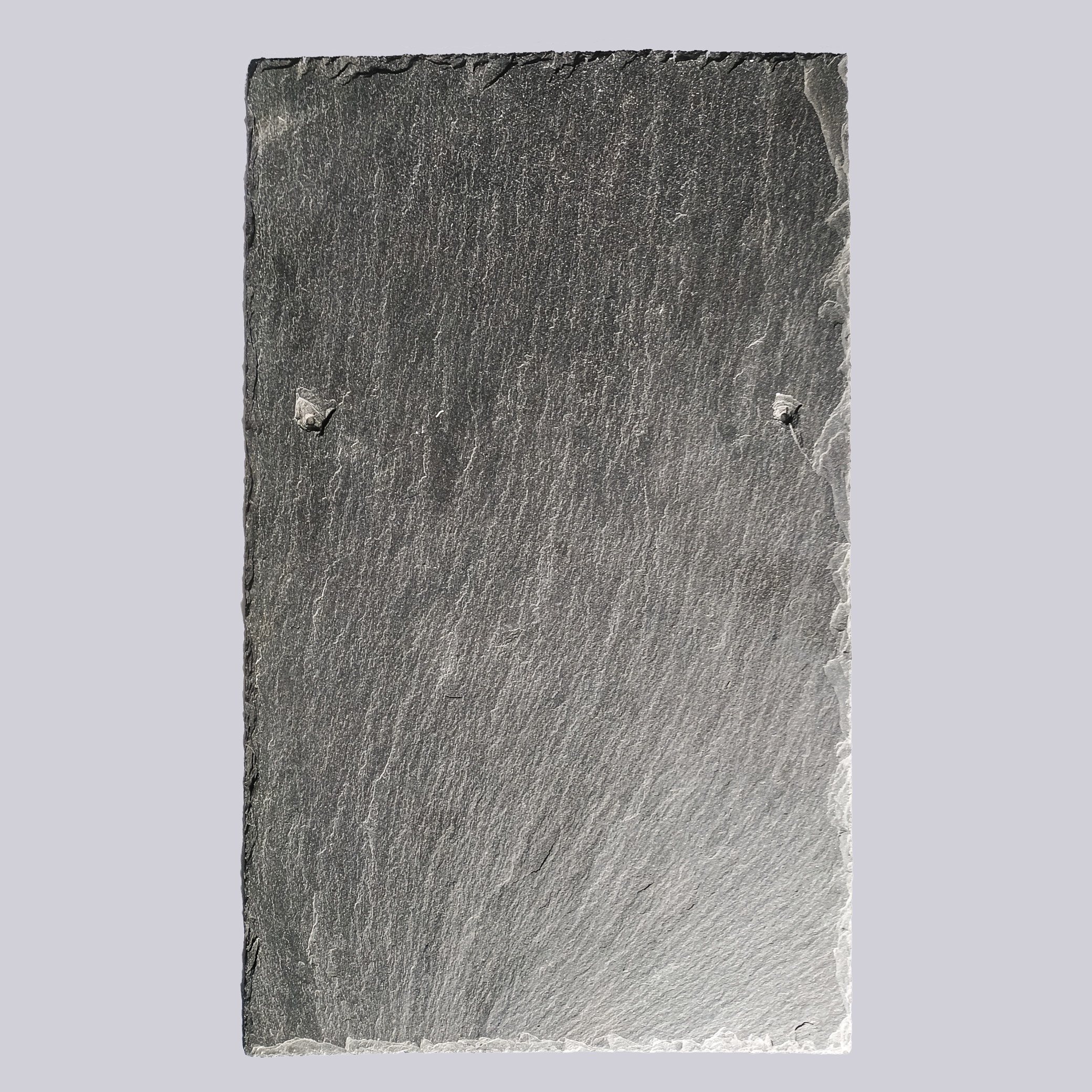 Slate roof tile CSL-681 black blue rivened